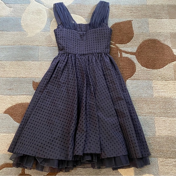 Anthropologie I Girls From Savoy Navy Peggy Sue Pinup Midi Dress - Picture 6 of 9